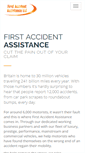 Mobile Screenshot of firstaccidentassistance.co.uk